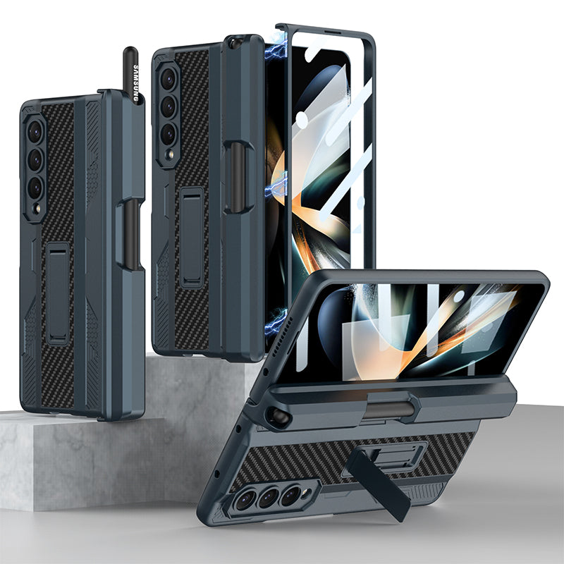 Magnetic mech all-encompassing protection case For Samsung Galaxy Z Fold4