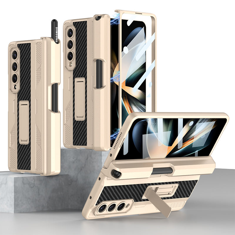 Magnetic mech all-encompassing protection case For Samsung Galaxy Z Fold4