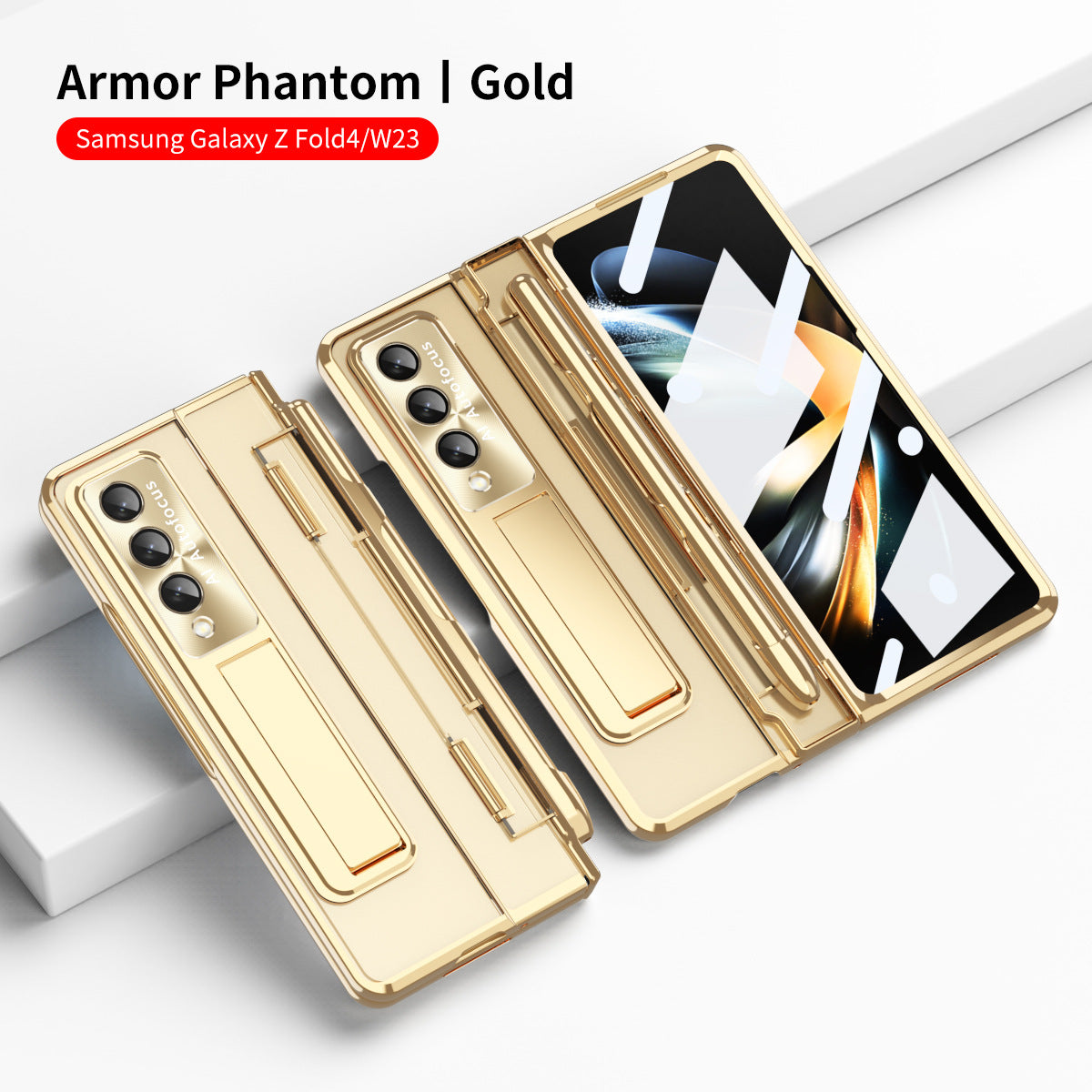 Enhanced Version of Armor Hinge Folding Shell Case For Samsung Galaxy Z Fold7/6/5/4/3