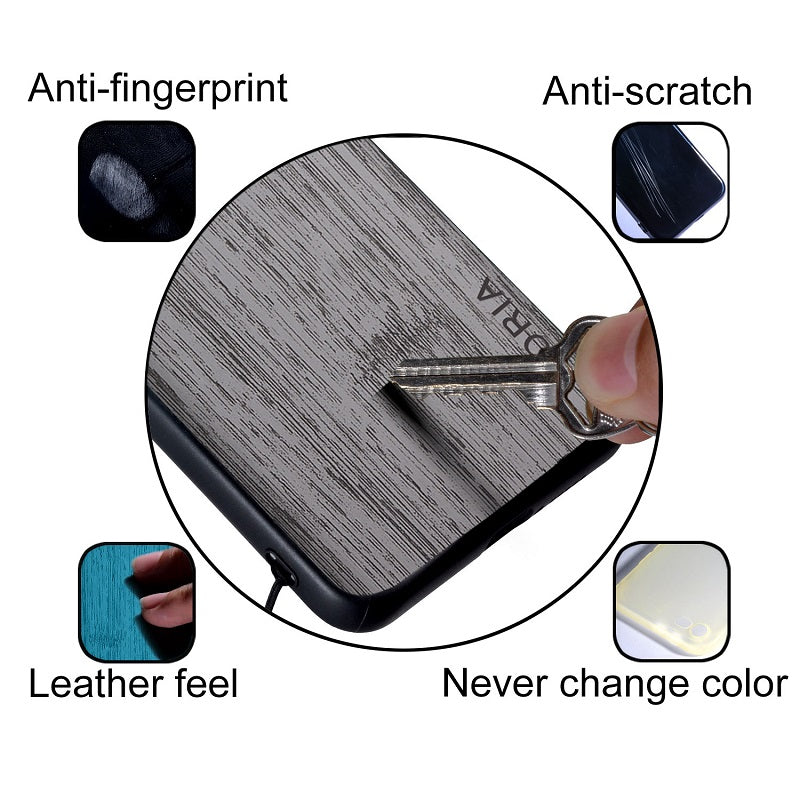 Samsung Galaxy Z Fold4 5G Bamboo Wood Pattern Leather Cover