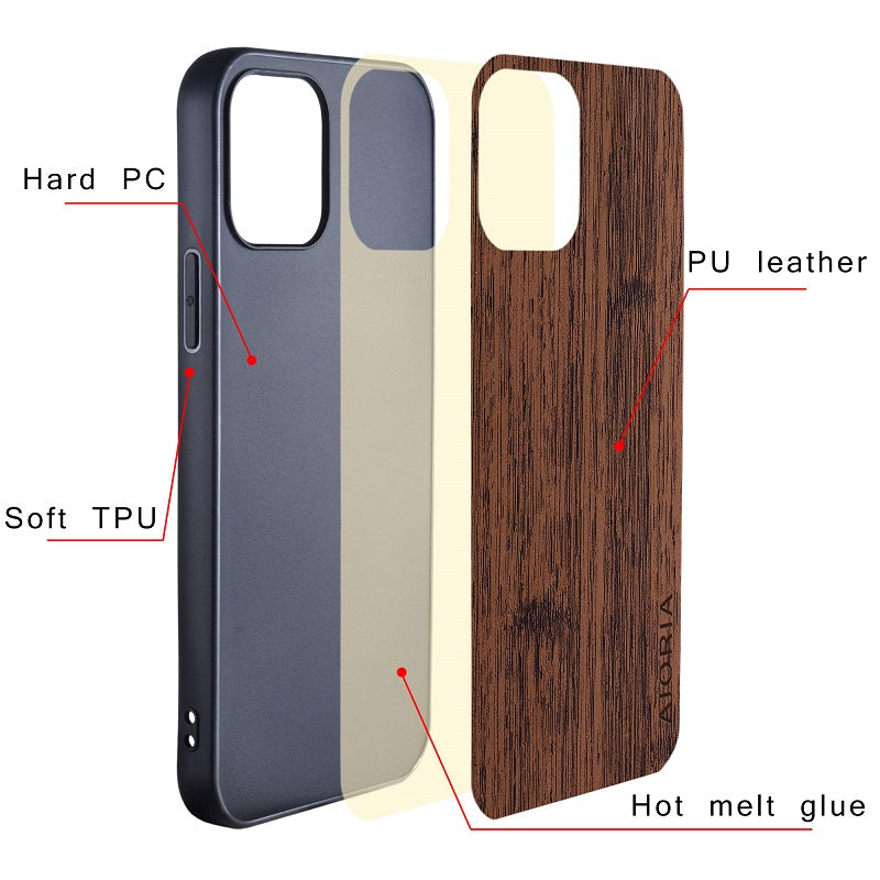 Samsung Galaxy Z Fold4 5G Bamboo Wood Pattern Leather Cover