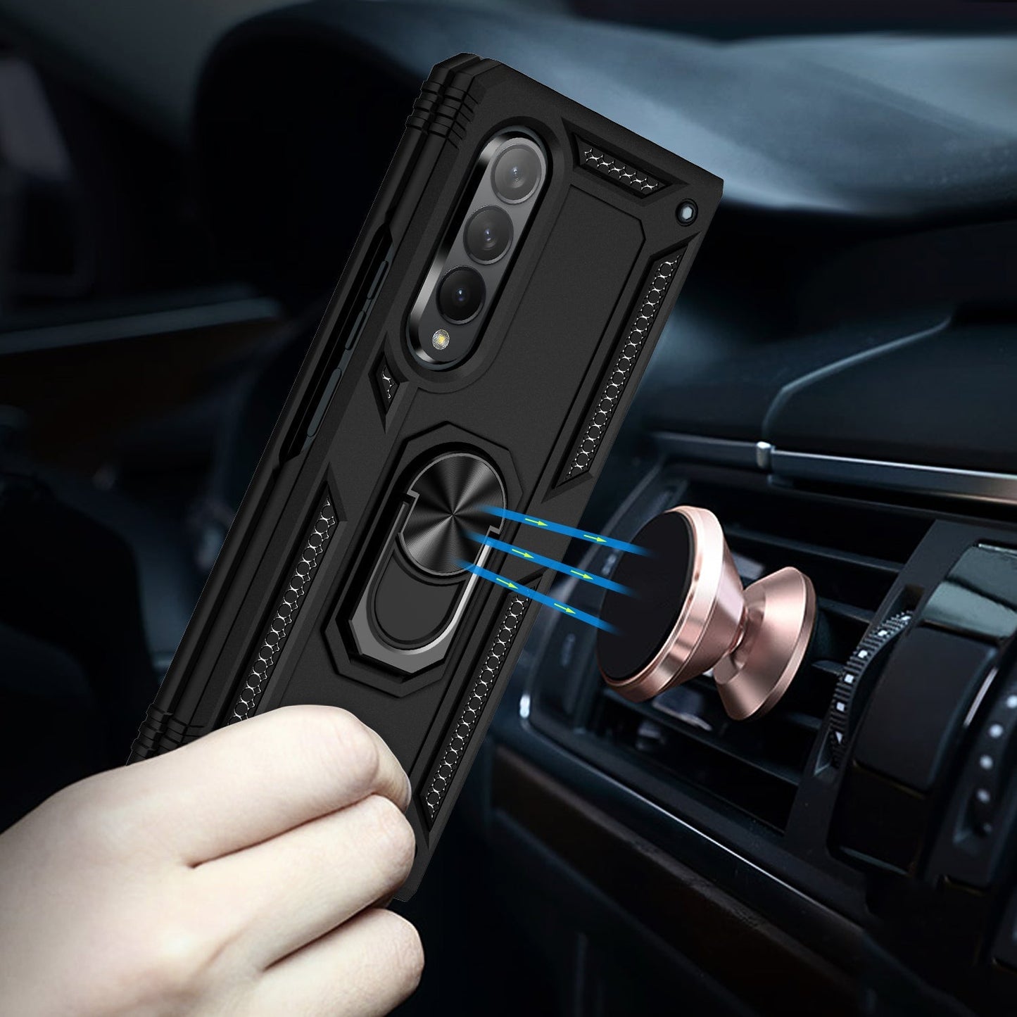 Kickstand Armor Case for Samsung Galaxy Z Fold4 5G