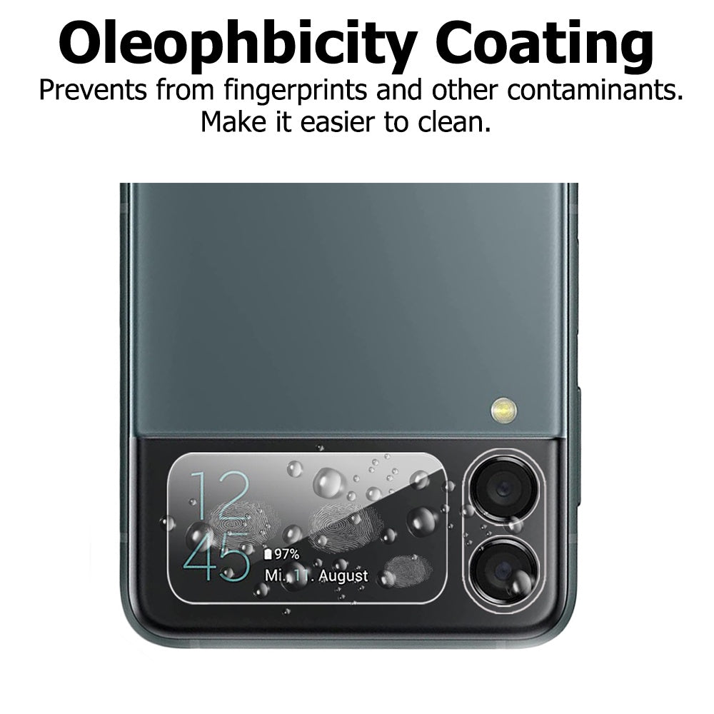 Samsung Galaxy Z Flip 3 Flip4 5G Camera Lens Glass & Rear Screen Protector