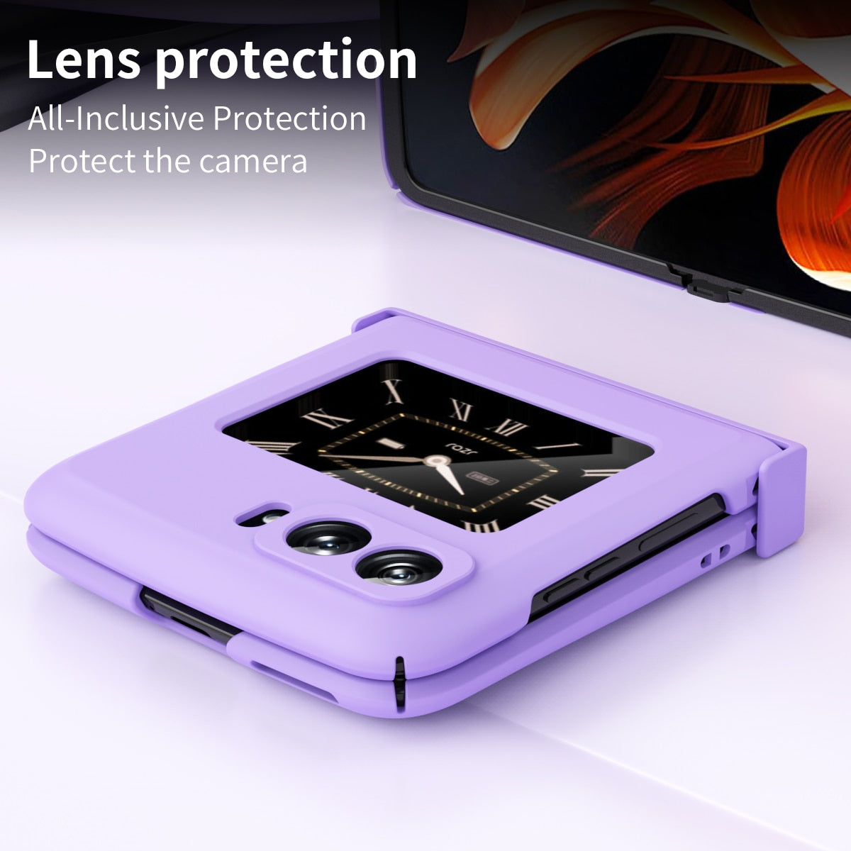 Full Protection Hinge Hard Phone Case for Motorola MOTO Razr 2022