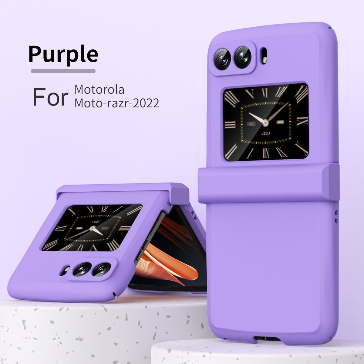 Full Protection Hinge Hard Phone Case for Motorola MOTO Razr 2022