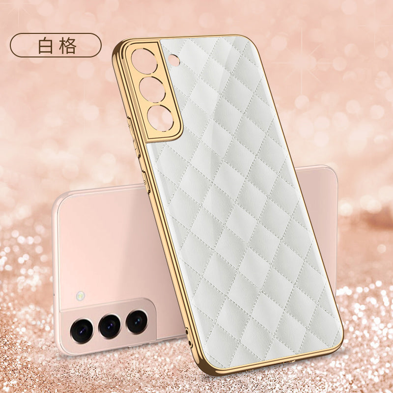 Painted Tempered Glass Case For Samsung Galaxy S22 Plus Ultra Case