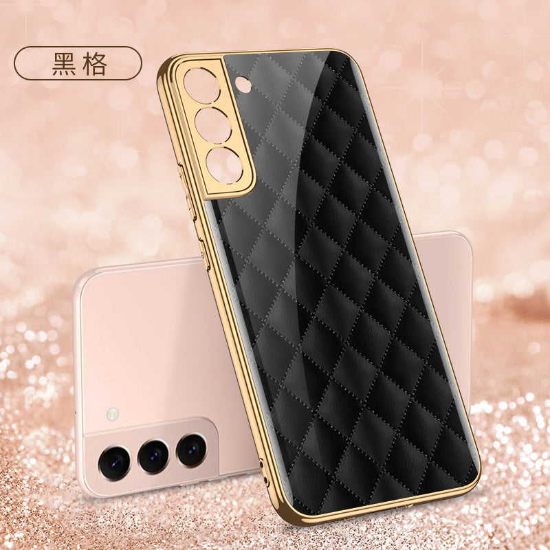 Painted Tempered Glass Case For Samsung Galaxy S22 Plus Ultra Case
