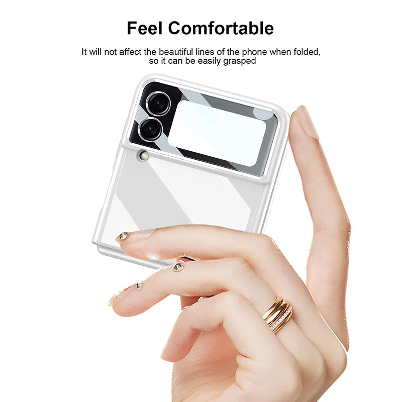 Galaxy Z Flip3 Piano Paint Shell Film Integrated Case For Samsung