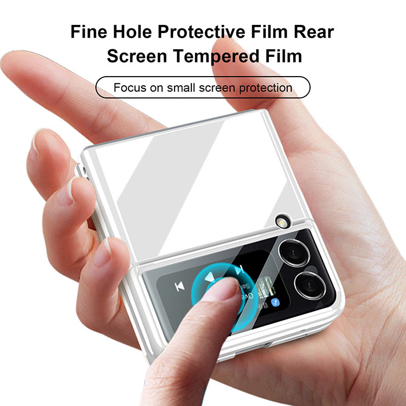 Galaxy Z Flip3 Piano Paint Shell Film Integrated Case For Samsung