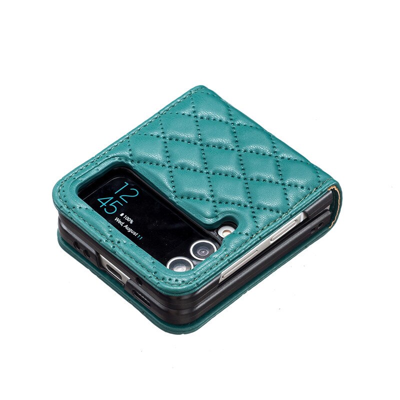 Leather Cover for Samsung Galaxy Z Flip4 5G