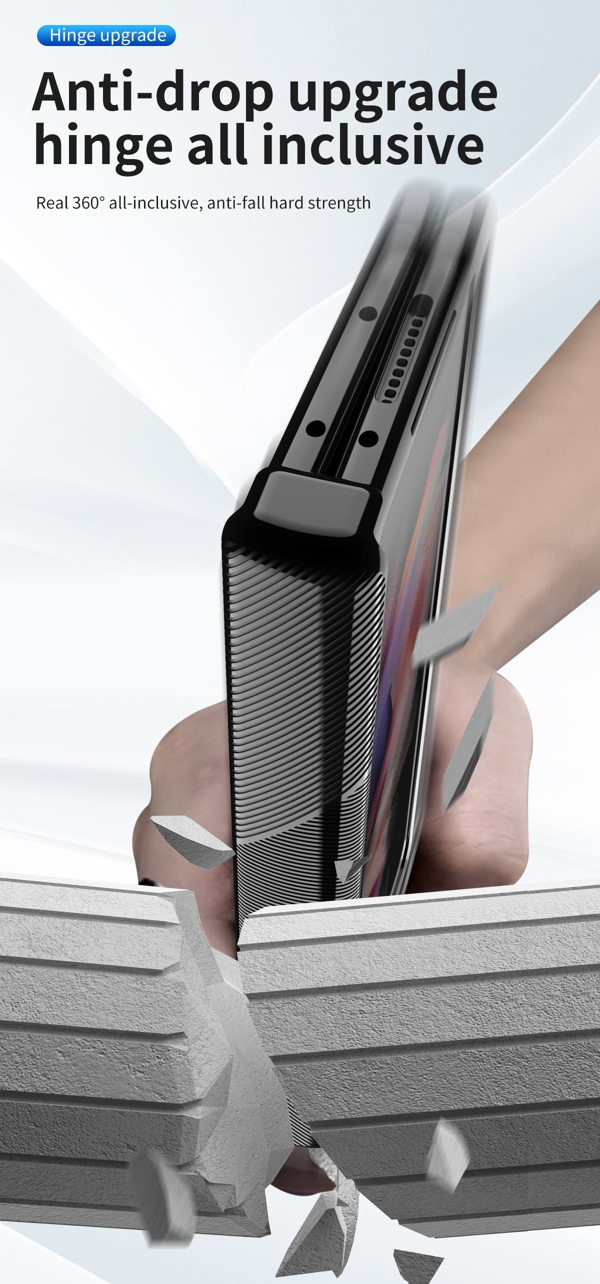 Electroplated  Magnetic Hinge Cover For Samsung Galaxy Z Fold4 5G