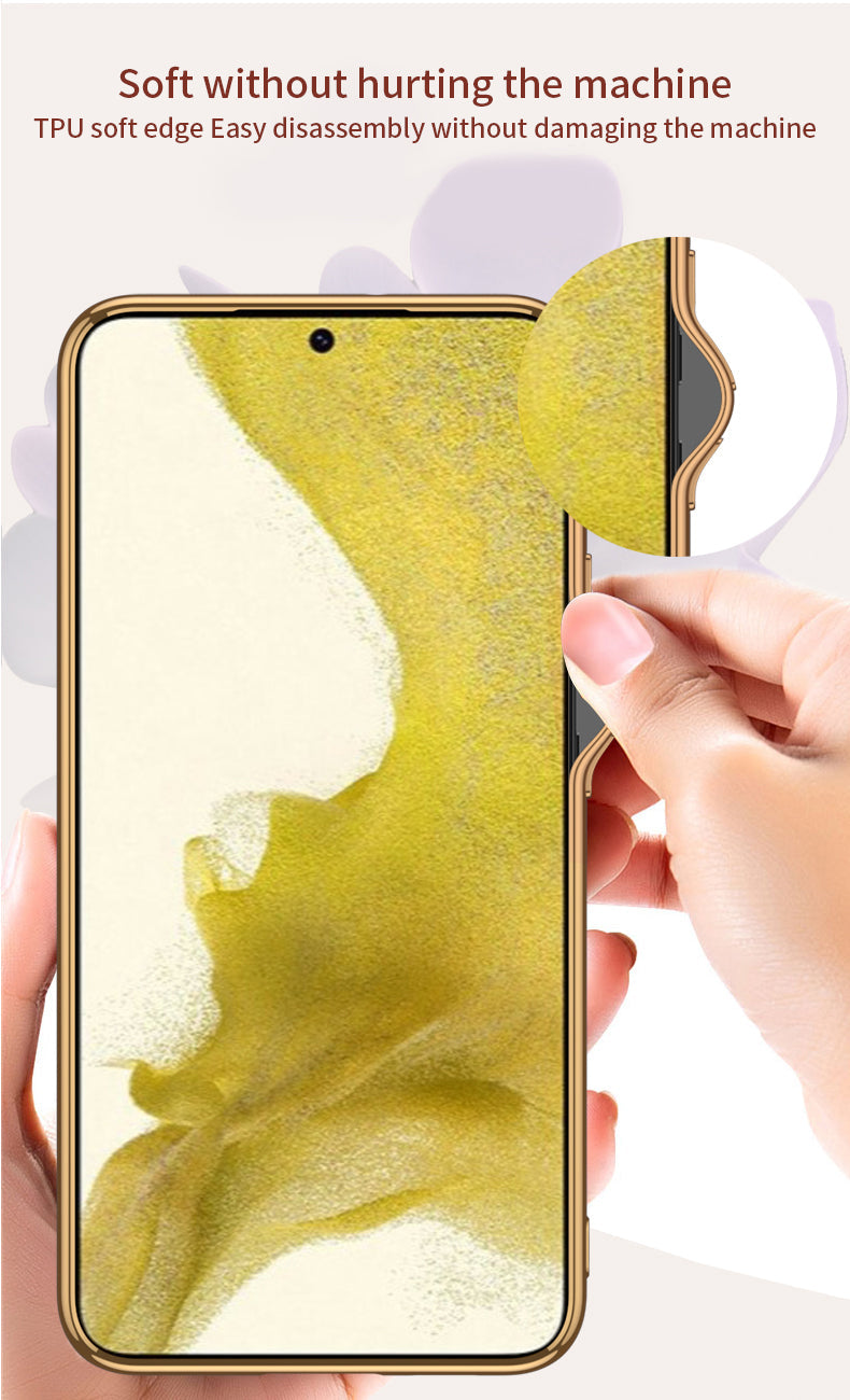 Painted Tempered Glass Case For Samsung Galaxy S22 Plus Ultra Case