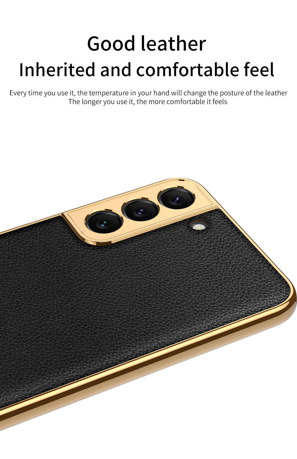 Plating Leather Case For Samsung Galaxy S22 Plus Ultra Case Lens Protection Soft Cover For Samsung S22 Ultra Plus