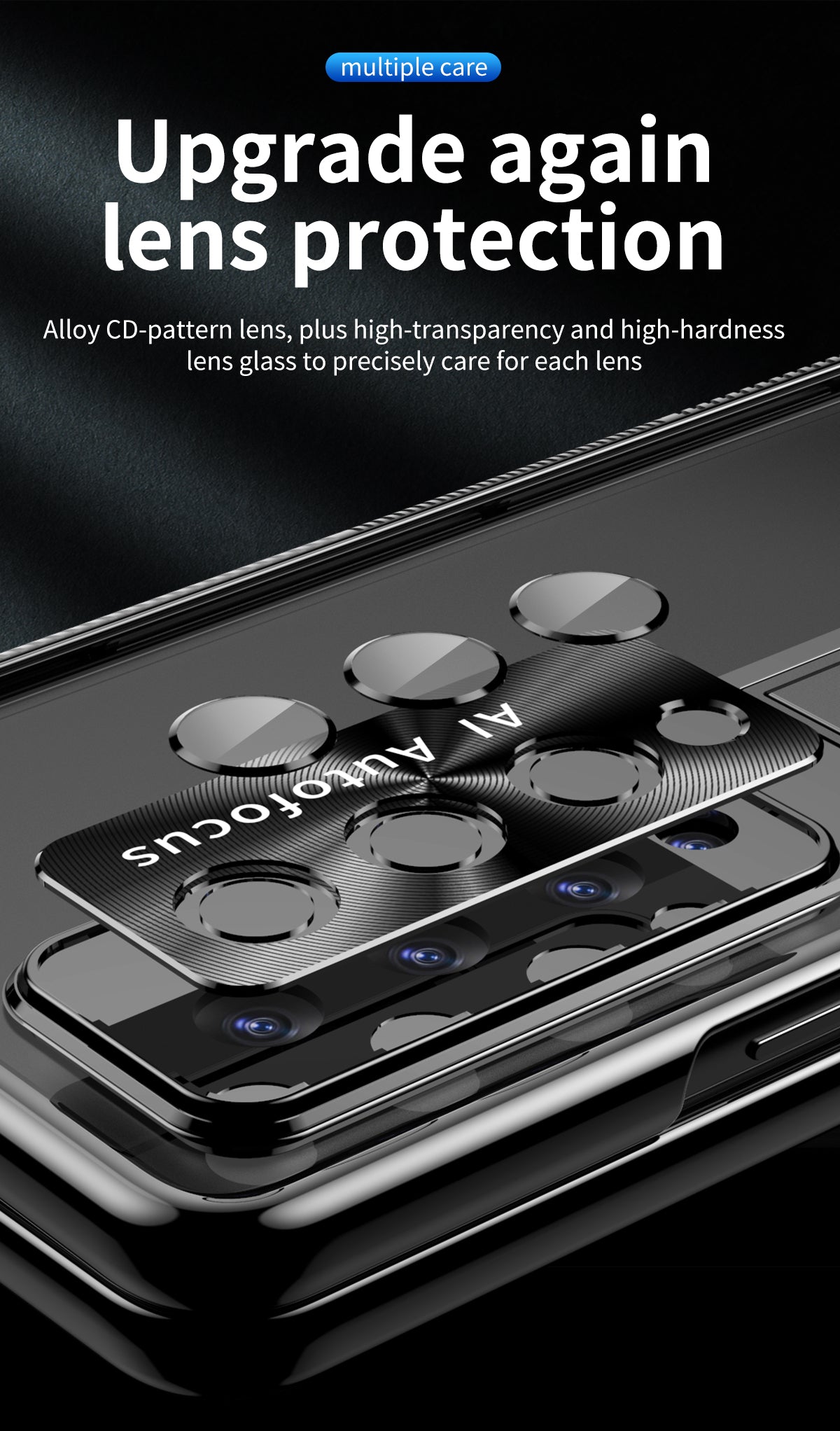 Electroplated  Magnetic Hinge Cover For Samsung Galaxy Z Fold4 5G
