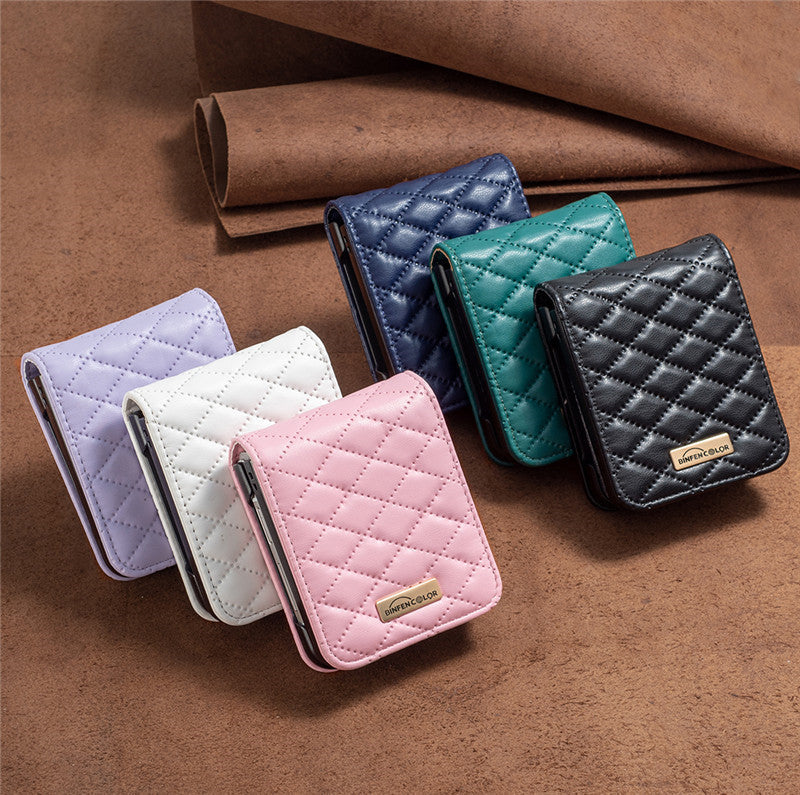 Leather Cover for Samsung Galaxy Z Flip4 5G