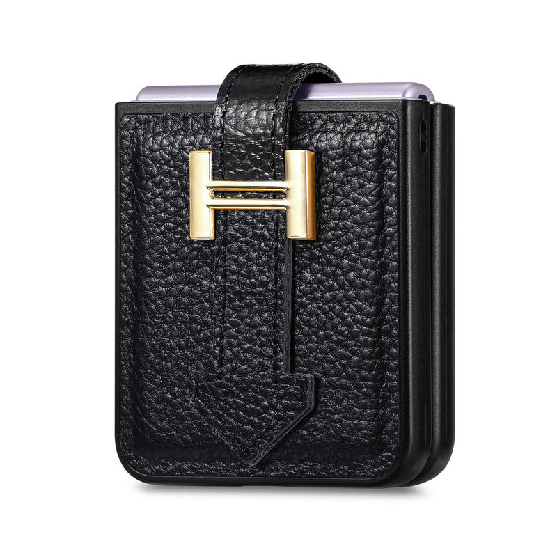 Ultra-Thin Folding Leather Samsung Galaxy Z Flip4 5G Case
