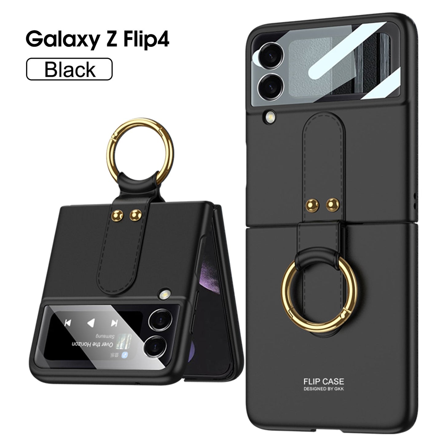 Samsung Galaxy Z Flip4 Ultra-Thin Hard Cover with Ring