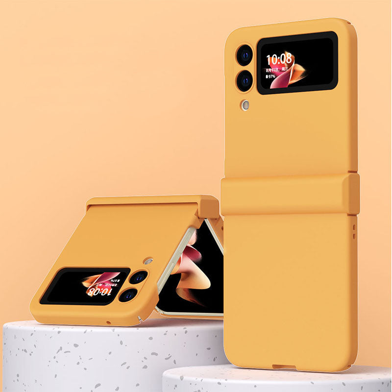 Macaron Color Armor Hinge Full Protective Cover For Samsung Galaxy Z Flip 3 5G