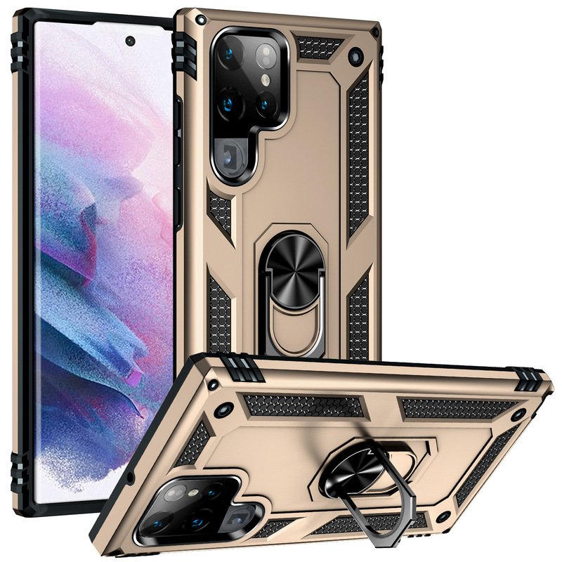 Hybrid Armor Shockproof Case For Samsung Galaxy S22 S21 S20 Series