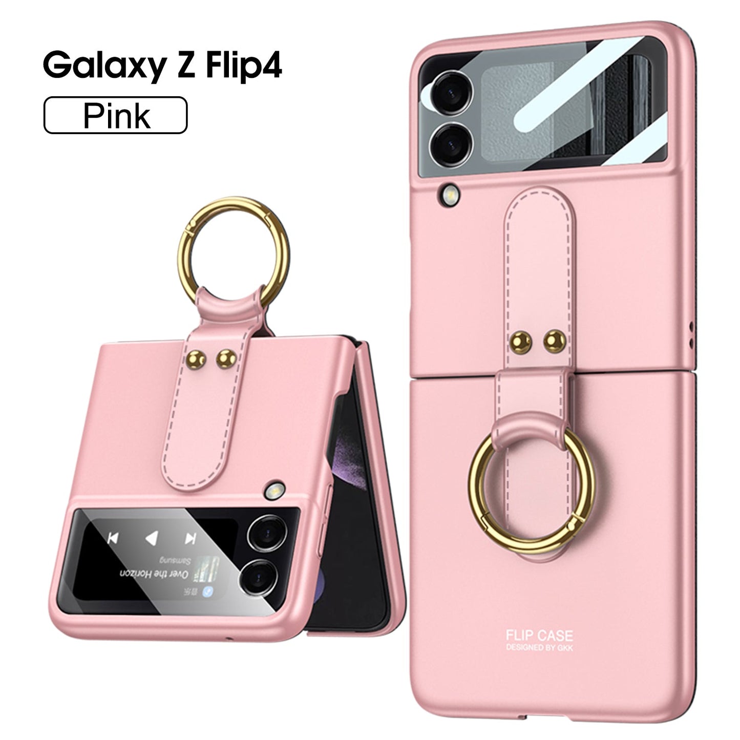 Samsung Galaxy Z Flip4 Ultra-Thin Hard Cover with Ring