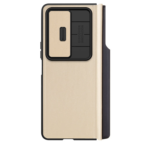 Full Protect Leather Case For Samsung Galaxy Z Fold4 5G with Camera Lens Protector
