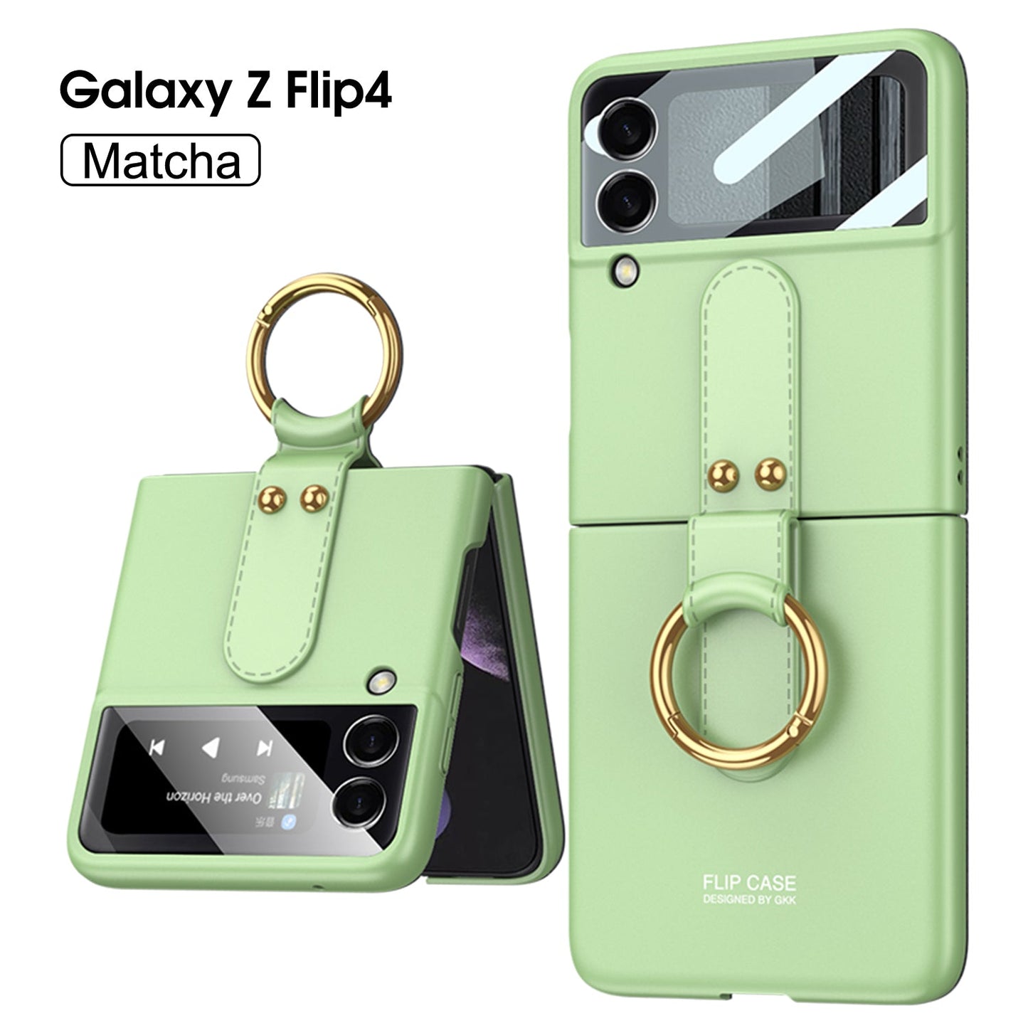 Samsung Galaxy Z Flip4 Ultra-Thin Hard Cover with Ring
