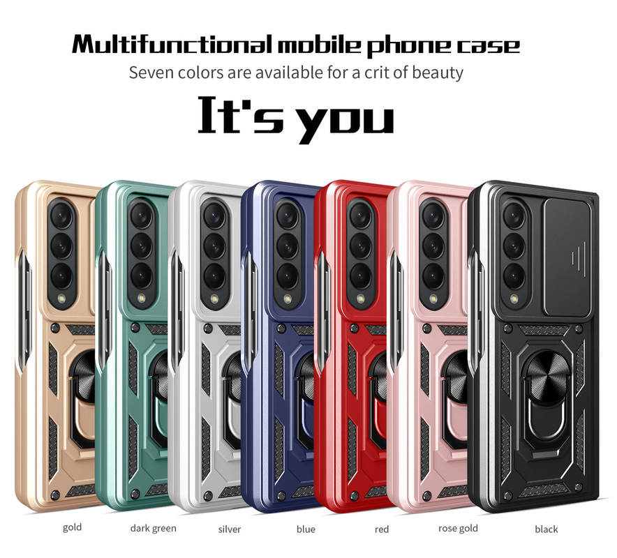 Hard Armor Strong Protective Case for Samsung Galaxy Z Fold4 5G