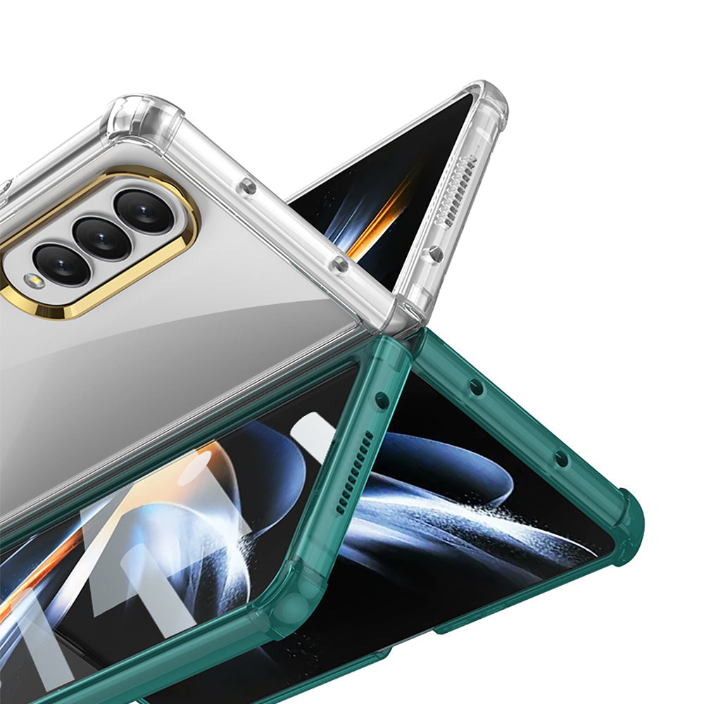 Samsung Galaxy Z Fold4 5G Airbag Anti-Fall Case With Tempered Film