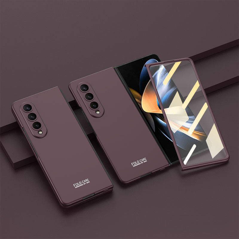 Ultra-Thin Samsung Galaxy Z Fold4 5G Case with Screen Film