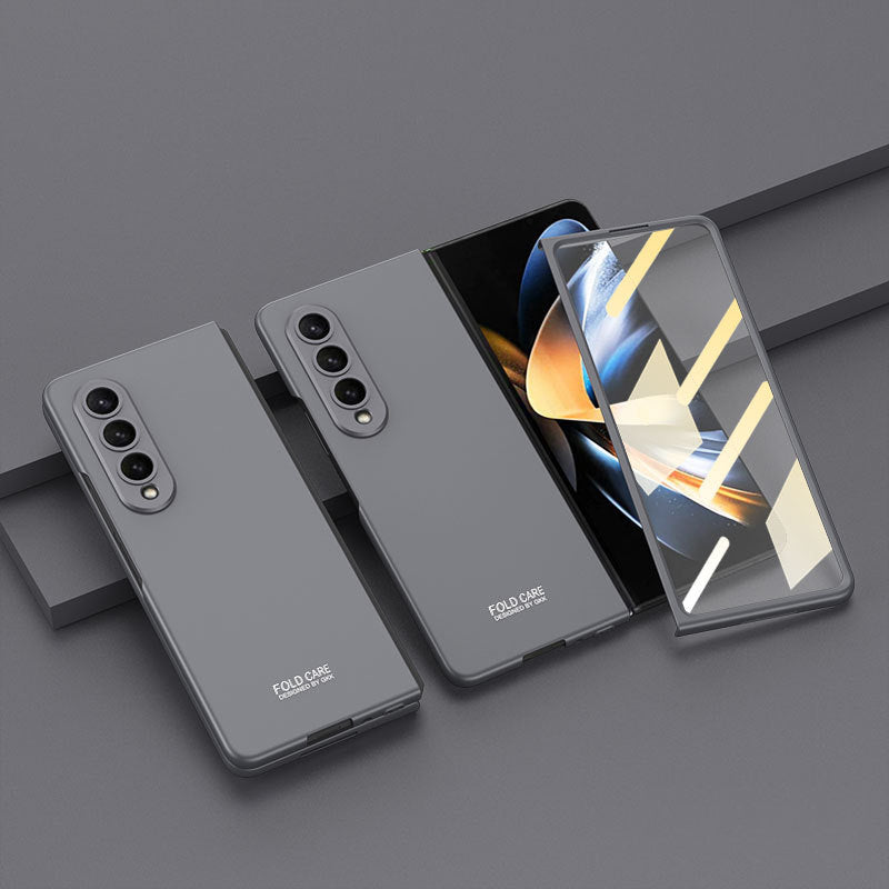 Ultra-Thin Samsung Galaxy Z Fold4 5G Case with Screen Film