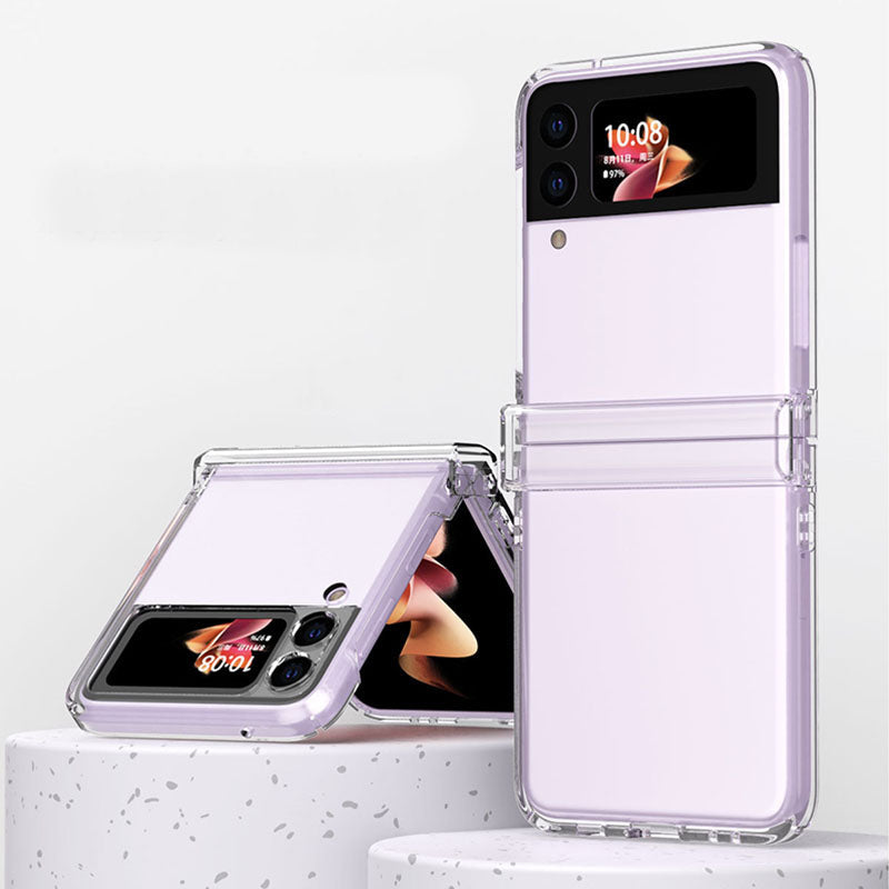 Macaron Color Armor Hinge Full Protective Cover For Samsung Galaxy Z Flip 3 5G