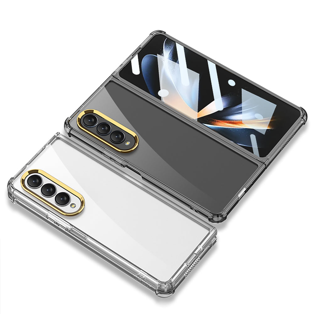 Samsung Galaxy Z Fold4 5G Airbag Anti-Fall Case With Tempered Film