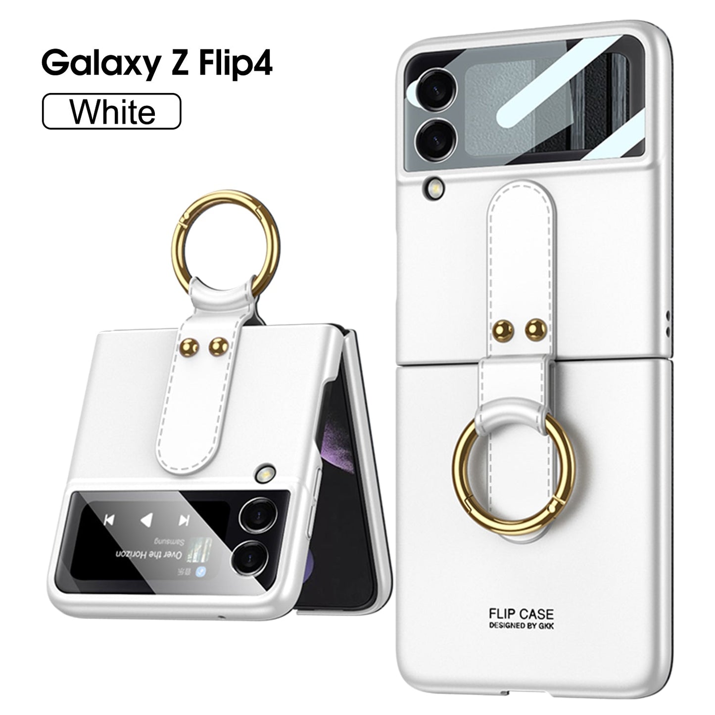 Samsung Galaxy Z Flip4 Ultra-Thin Hard Cover with Ring
