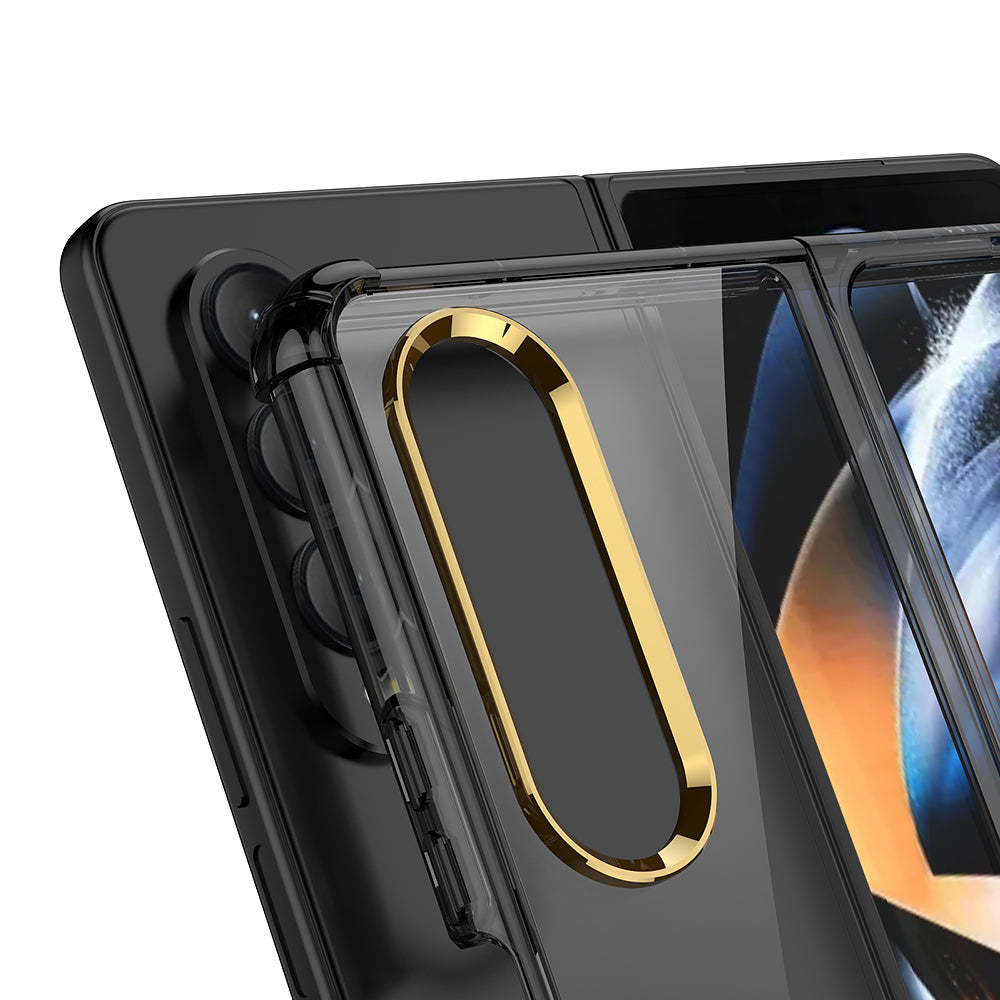 Samsung Galaxy Z Fold4 5G Airbag Anti-Fall Case With Tempered Film