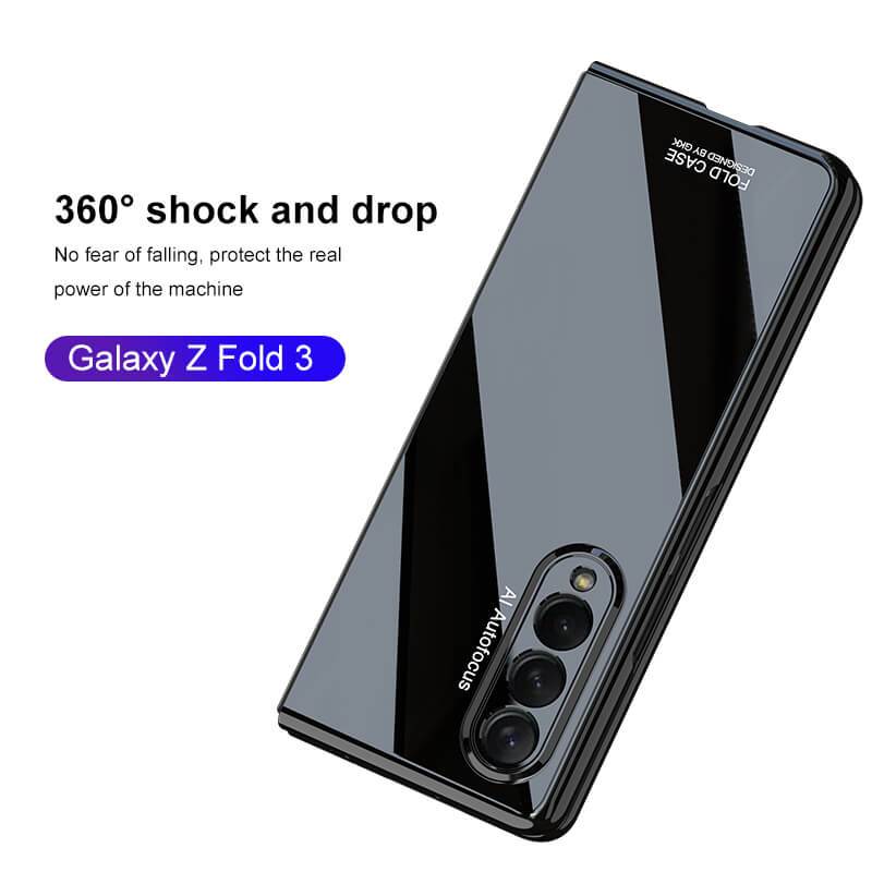 Piano Paint Glass Case for Samsung Galaxy Z Fold 3 5G