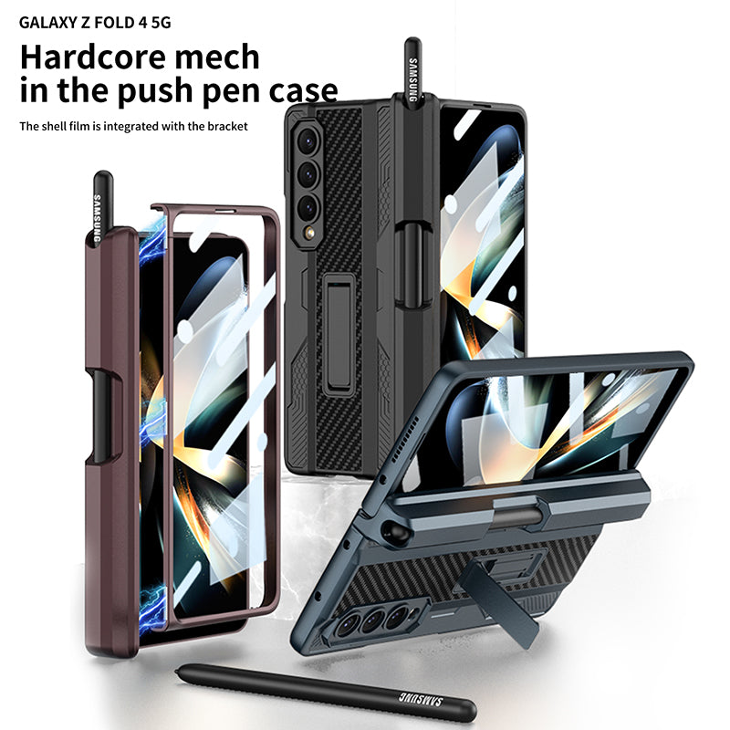 Magnetic mech all-encompassing protection case For Samsung Galaxy Z Fold4