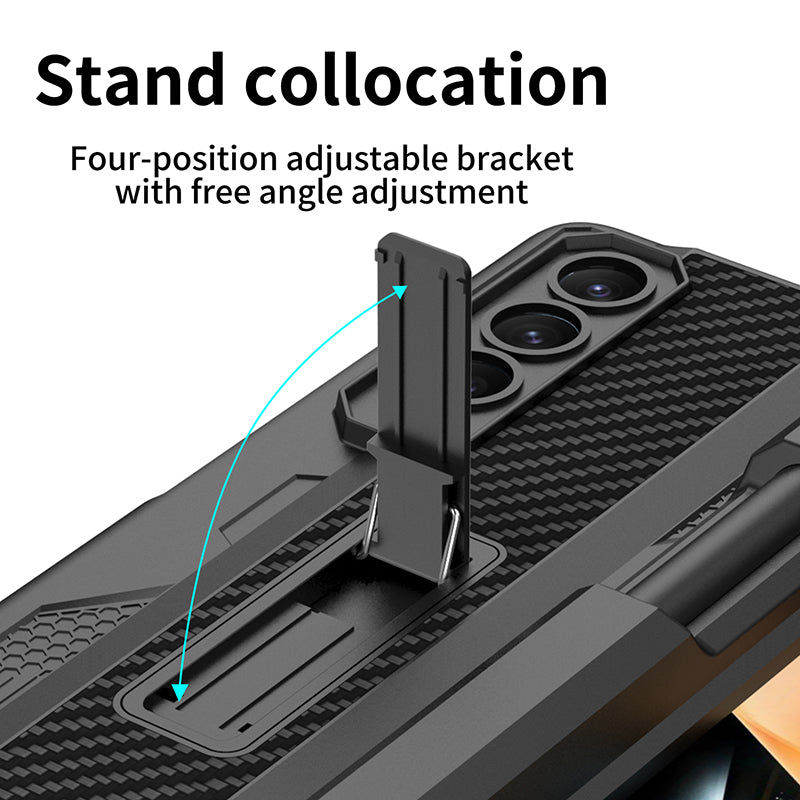 Magnetic mech all-encompassing protection case For Samsung Galaxy Z Fold4