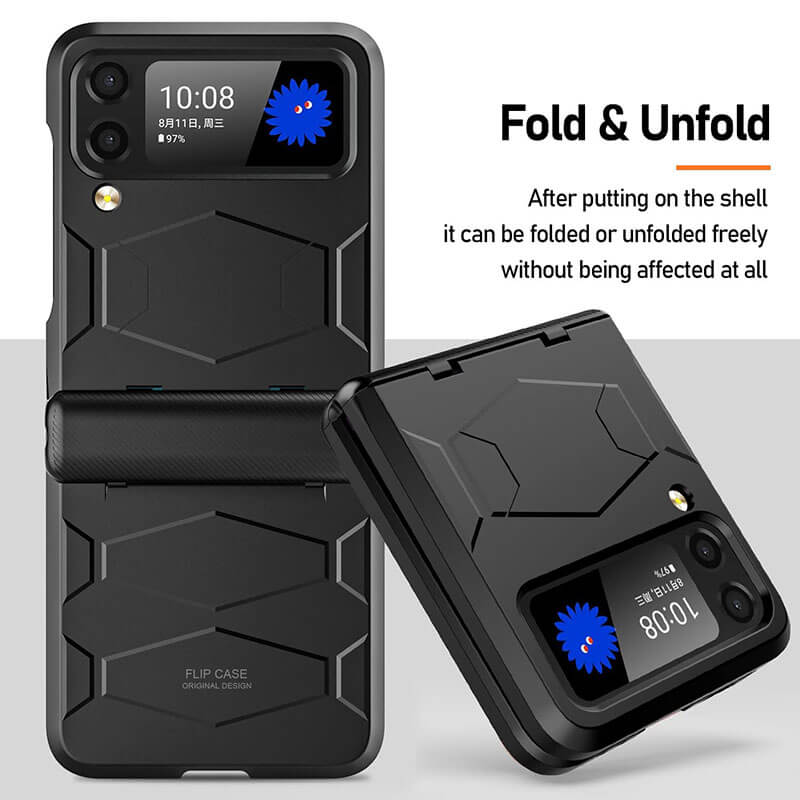 Armor Shockproof Hinge Protective Case Compatible for Samsung Galaxy Z Flip 3 5G pphonecover