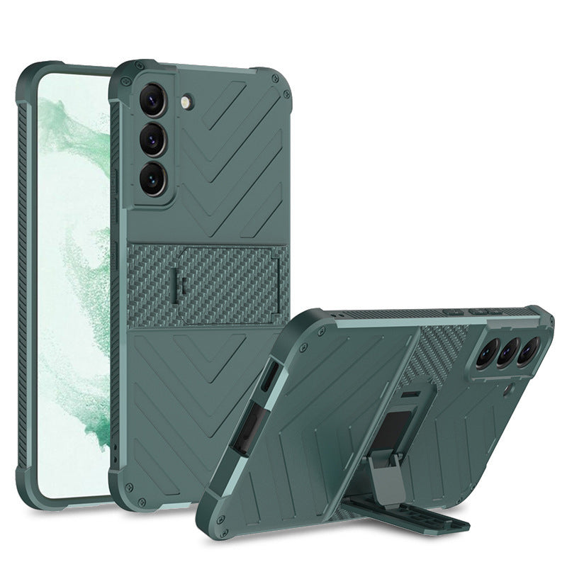 Magnetic Armor All-included Protective Cover With Hinge Holder For Samsung Galaxy Z Fold 3 5G / S22 series