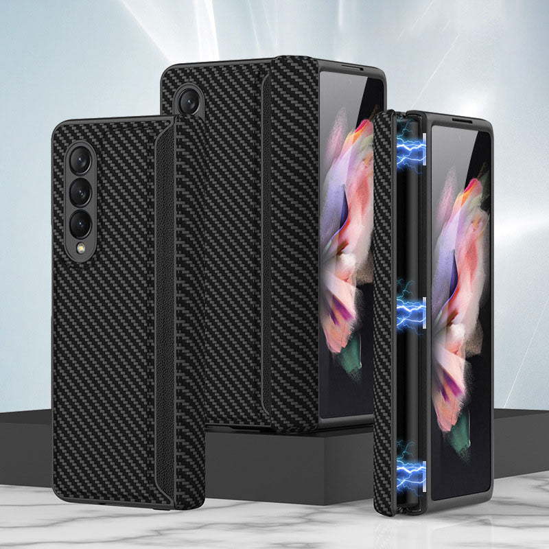 Magnetic Frame Leather All-included Case For Samsung Galaxy Z Fold 3 5G