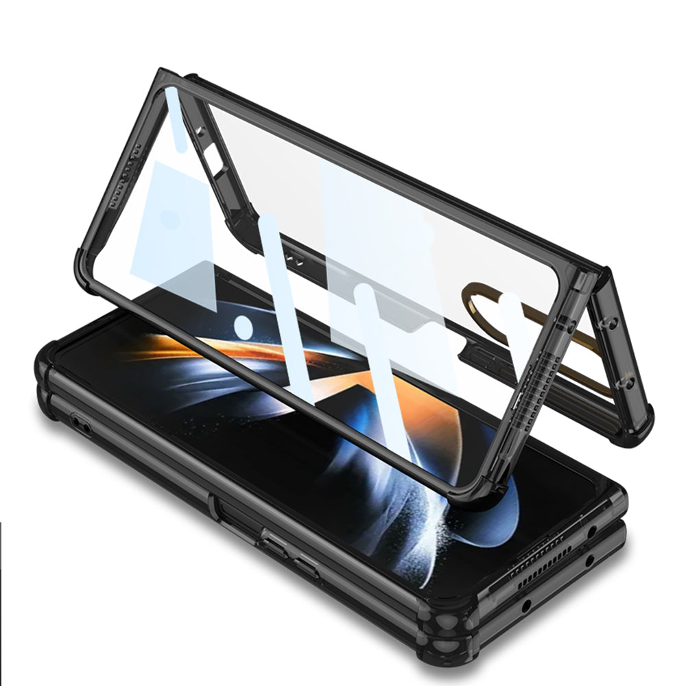 Samsung Galaxy Z Fold4 5G Airbag Anti-Fall Case With Tempered Film