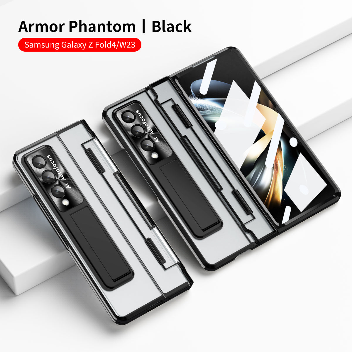 Enhanced Version of Armor Hinge Folding Shell Case For Samsung Galaxy Z Fold5 Fold4 Fold3