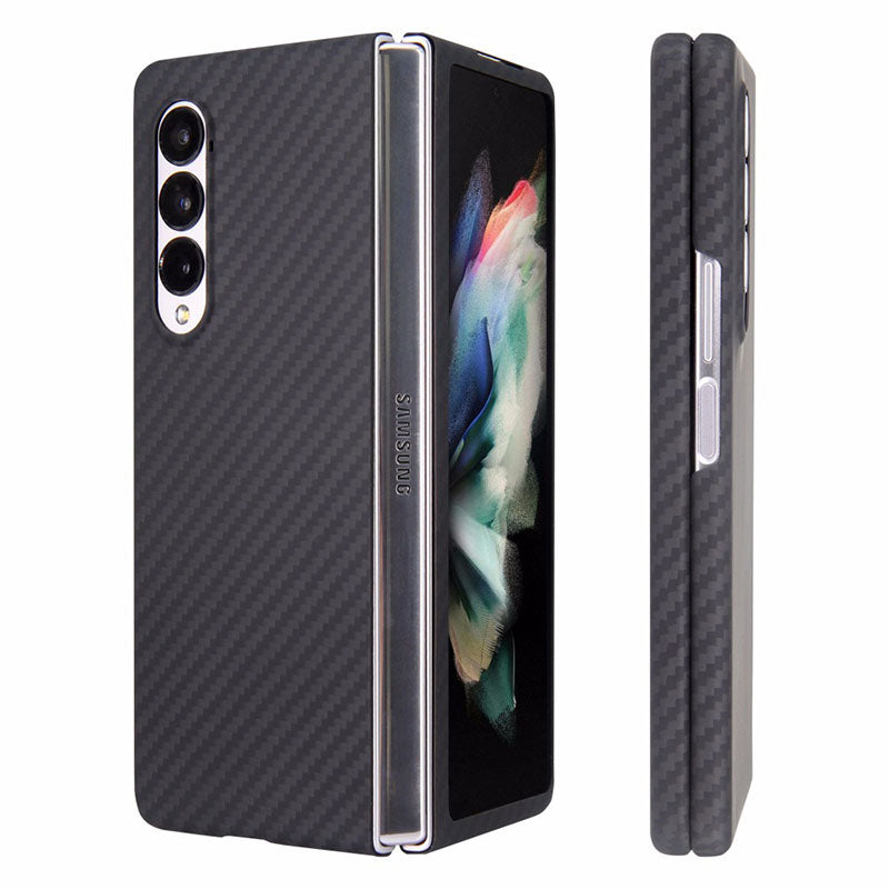 Kevlar Carbon Fiber Phone Case For Samsung Galaxy Z Fold 3 & Z Flip 3 5G