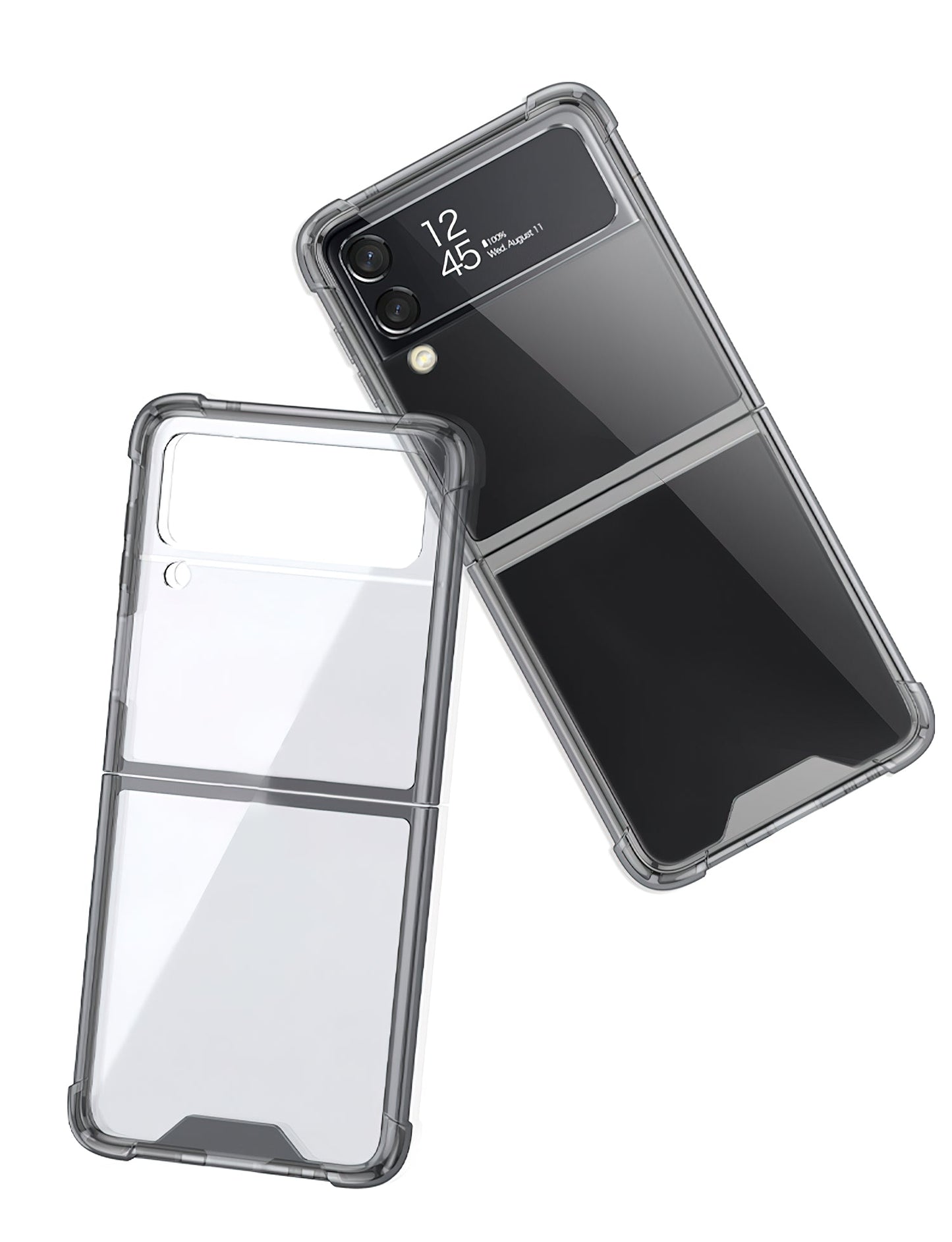 Airbag Corner Hard Silicone Case For Samsung Galaxy Z Flip 4 5G Case