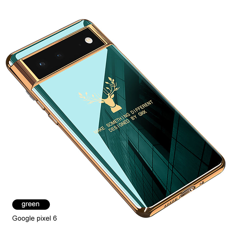 Luxury Deer Pattern Camera All-inclusive Soft Case For Google Pixel 6(Pro)