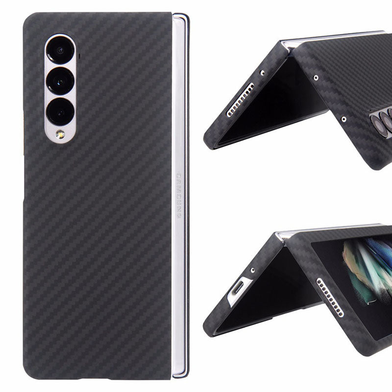 Kevlar Carbon Fiber Phone Case For Samsung Galaxy Z Fold 3 & Z Flip 3 5G