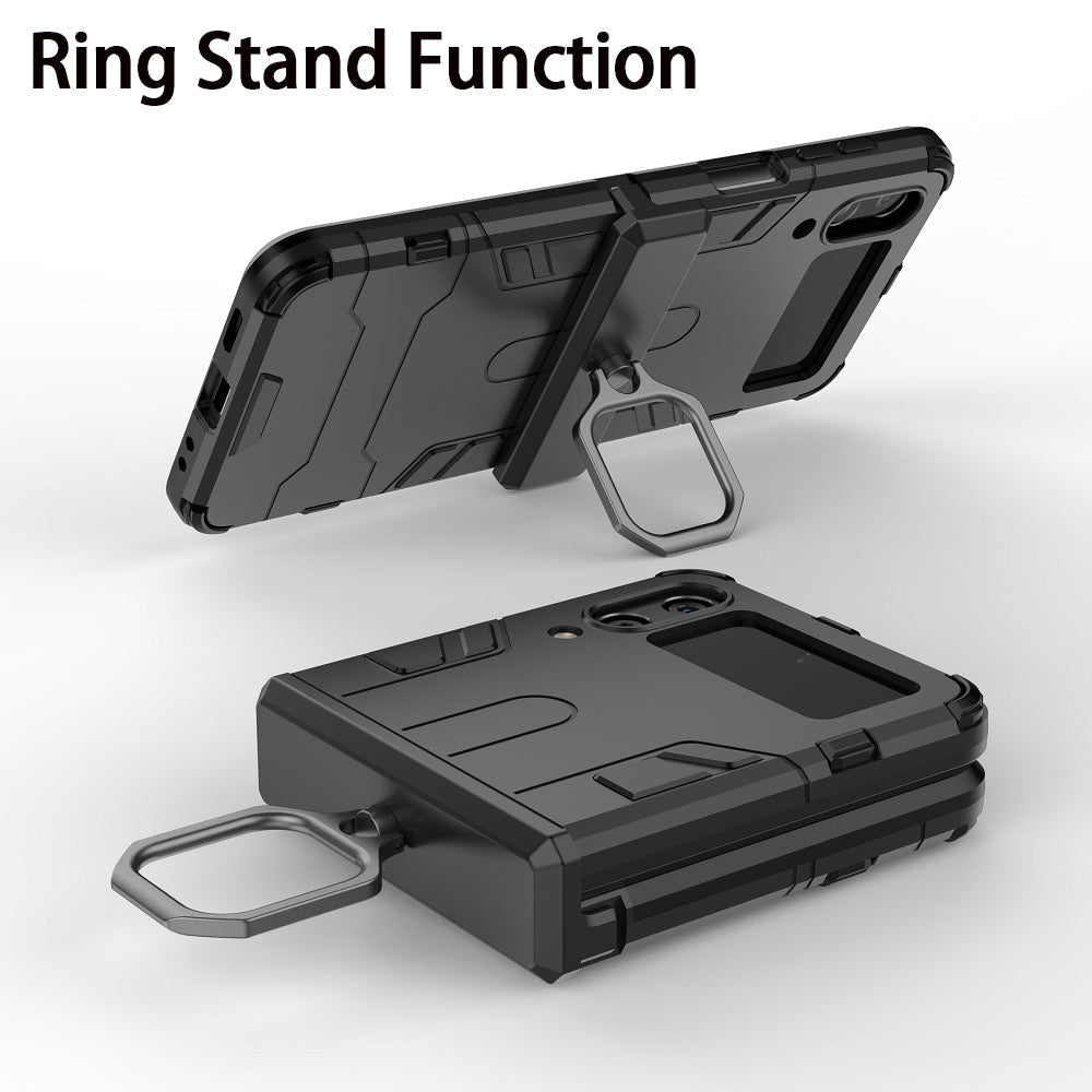 Hinge Case for Samsung Galaxy Z Flip4 5G Case Armor Shockproof Stand Holder Back Cover Capa for Samsung Galaxy Z Flip4 Fundas