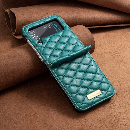Leather Cover for Samsung Galaxy Z Flip4 5G