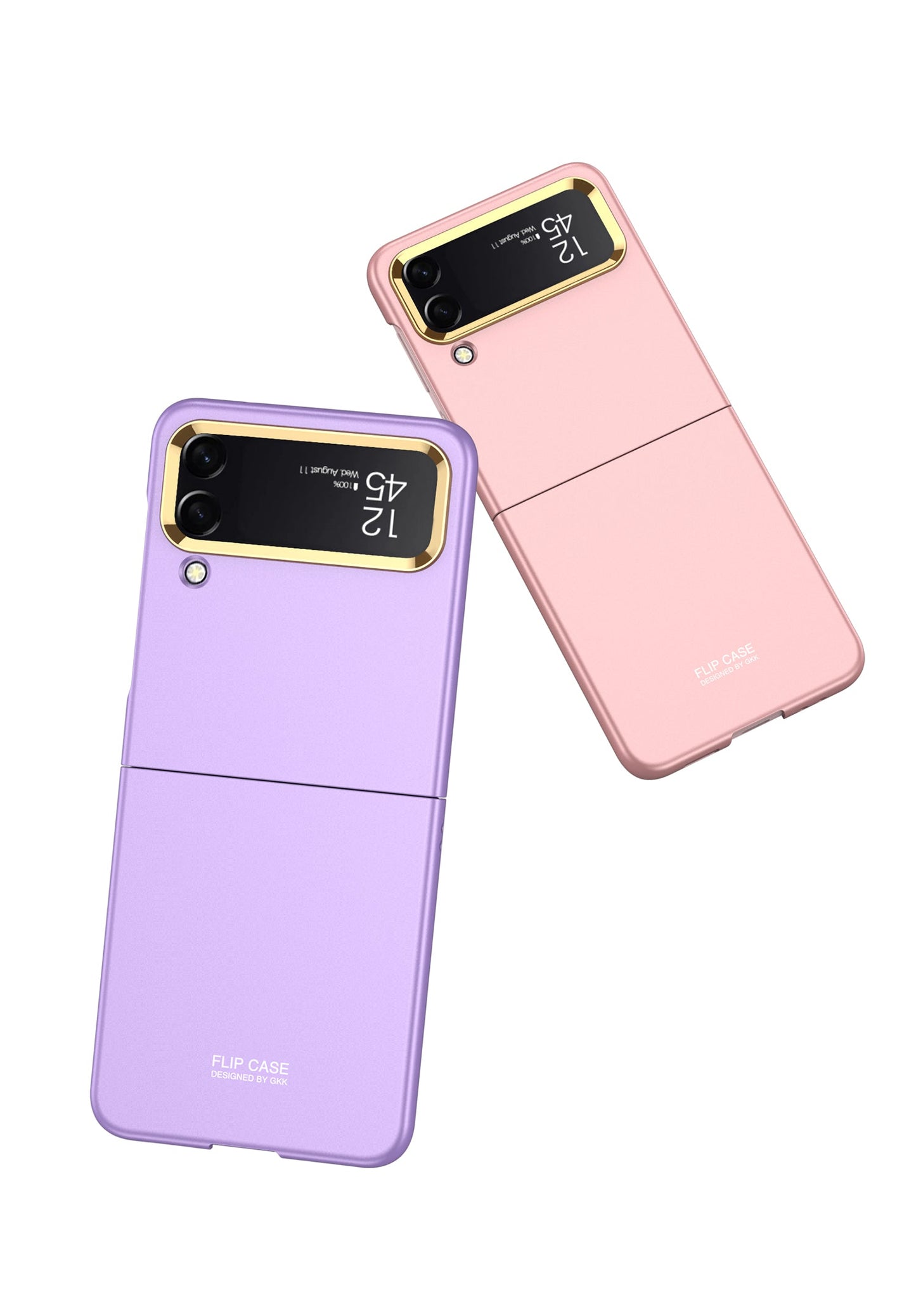 PC Folding Case For Samsung Galaxy Z Flip 4 5G Phone Case Ultra-thin Anti Fingerprint Camera Protective elegant shell for flip4