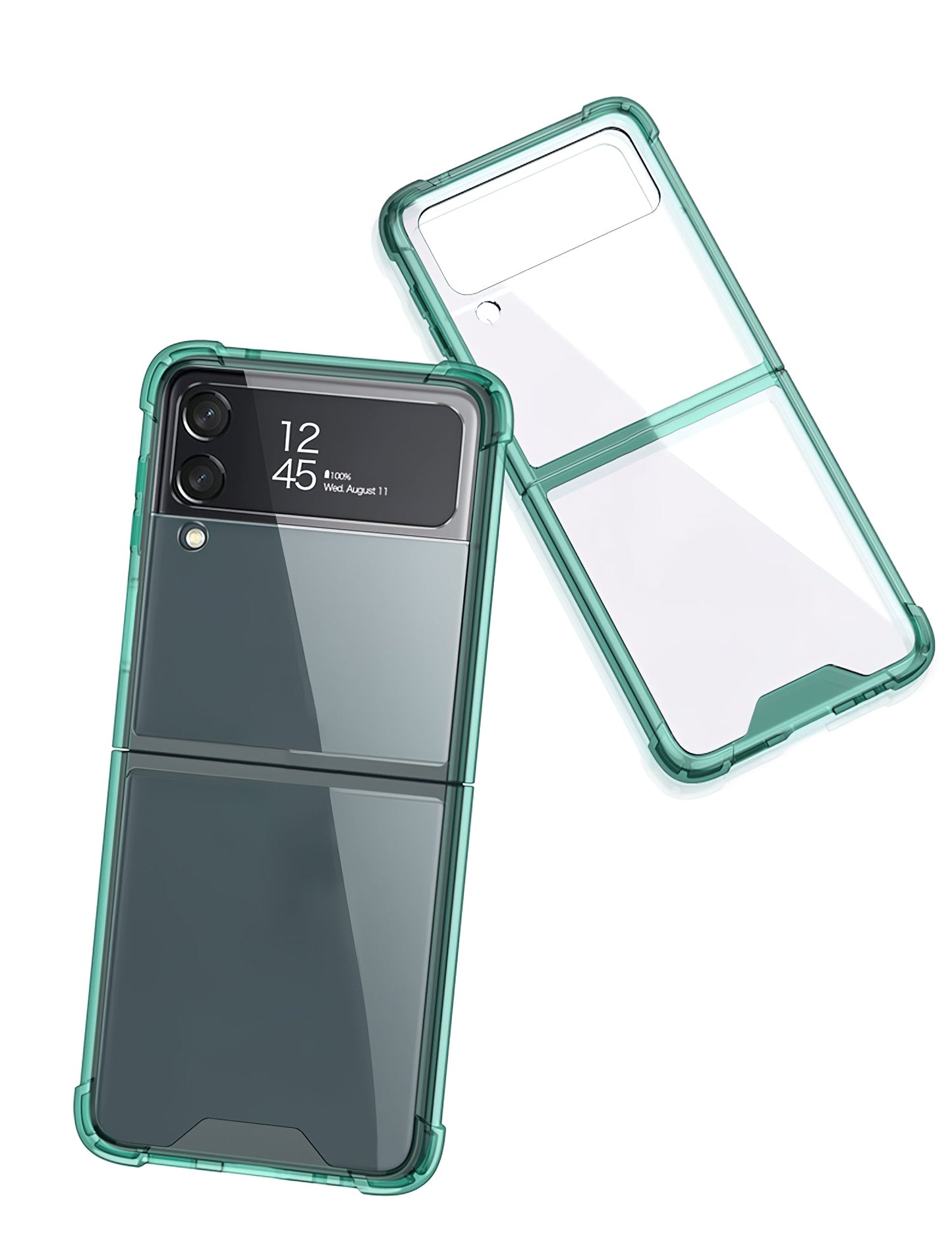 Airbag Corner Hard Silicone Case For Samsung Galaxy Z Flip 4 5G Case